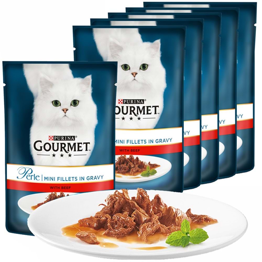 GOURMET PERLE IZGARA SIĞIR ETLİ 85 gr