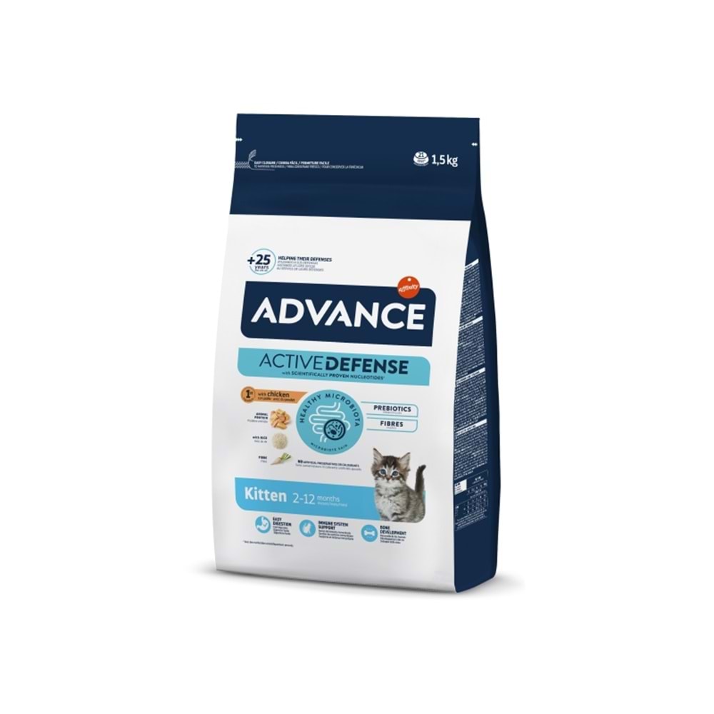 Advance Cat Kıtten Chıcken & Rıce 10 Kg
