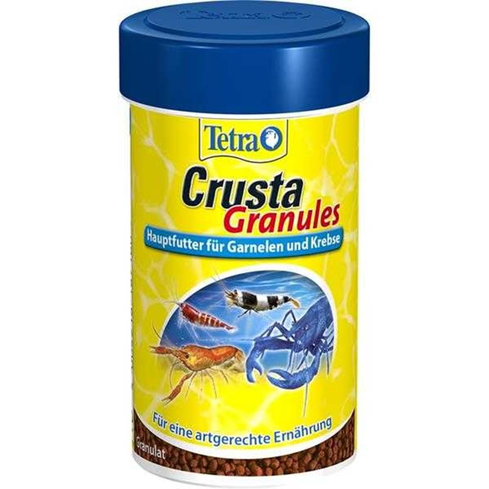 Tetra Crusta Menu Karides Kerevit ve Kabuklu Canlılar Yemi - 100ML