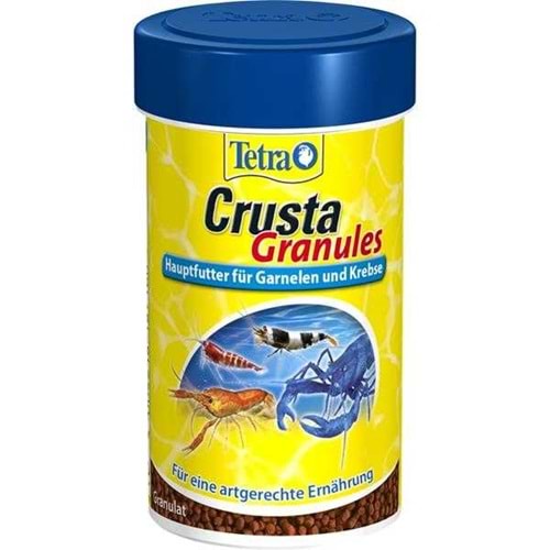 Tetra Crusta Menu Karides Kerevit ve Kabuklu Canlılar Yemi - 100ML