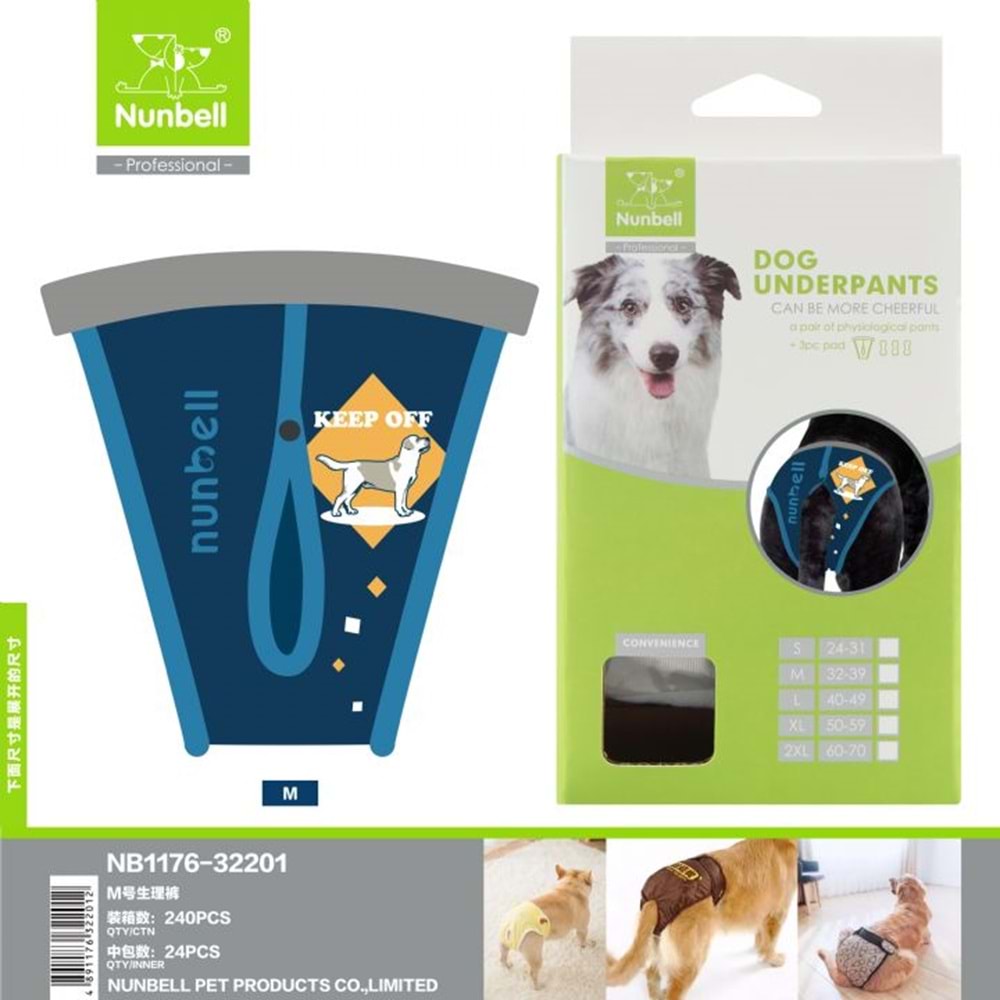 Nunbell Köpek Külot M 415-1211