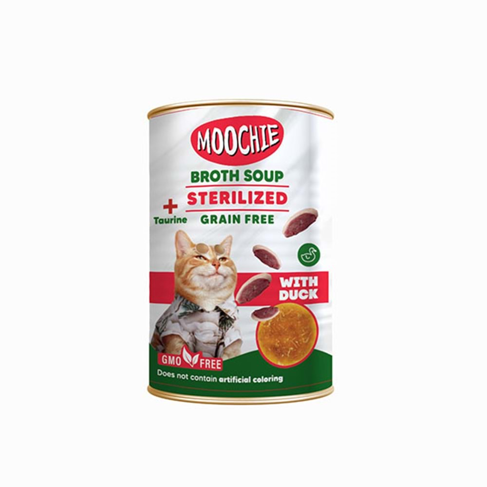 Moochie Et Suyu Çorba Ördekli Kısır Kedi 135ML