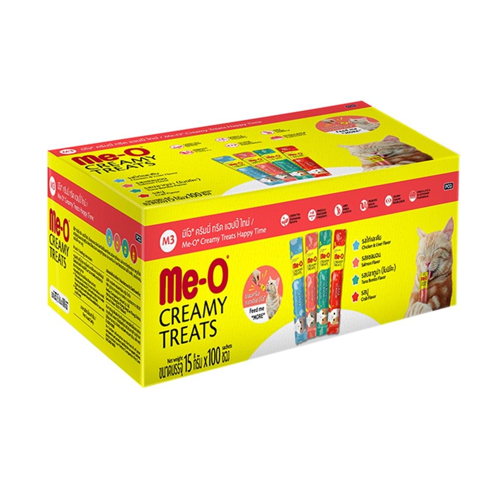 Me-O Krema(1-2-3-4)M3-Happy Time Mix15Gr(100)