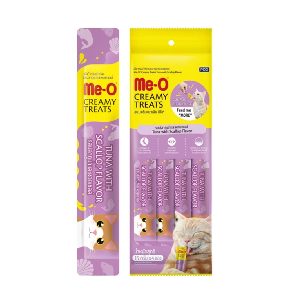 Me-O Krema-Deniz Tarağı&Ton Balık 4x15Gr