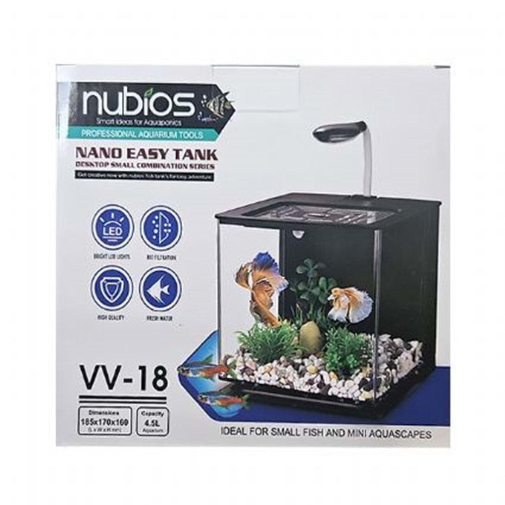 NUBİOS NANO EASY TANK 4,5 L BEYAZ