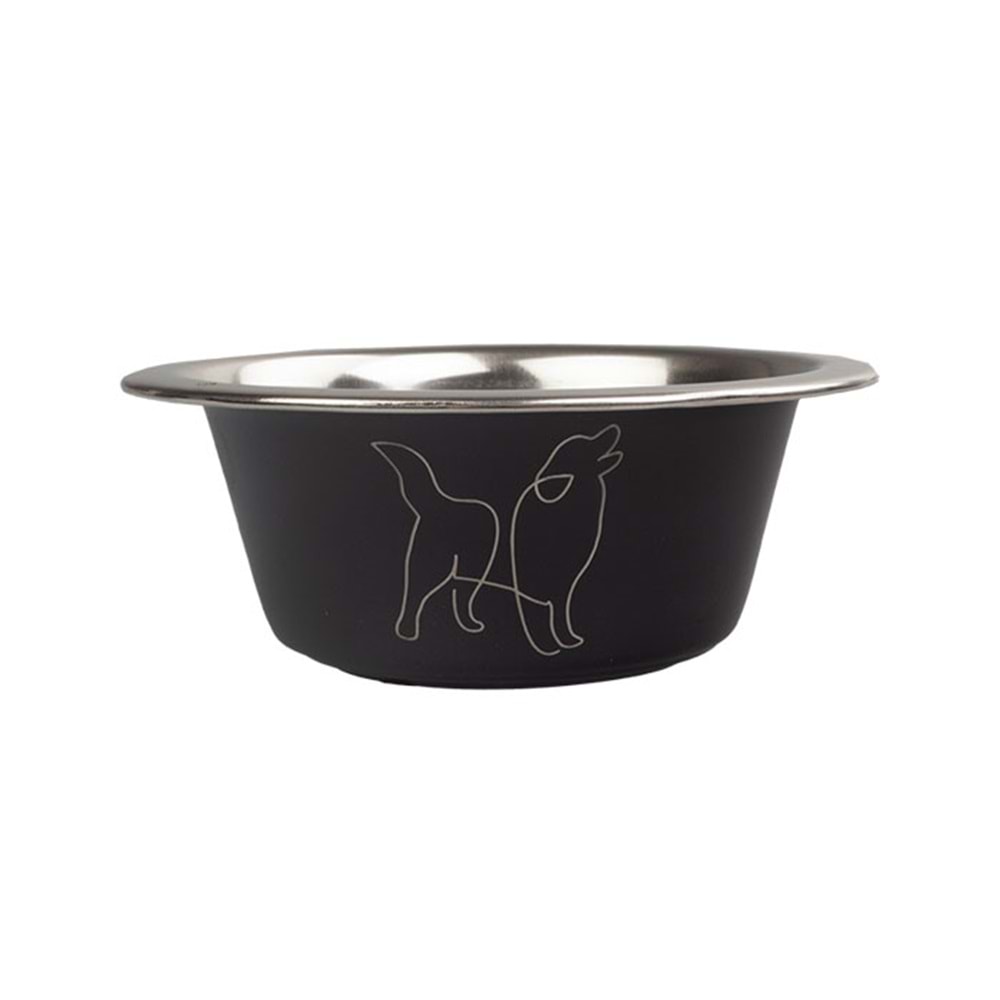 Fancy Paws Fbrns(Dl) 1/2 Pt Lazer İşlemeli Mama Su Kab