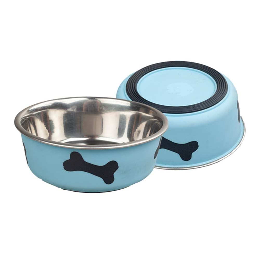 Fancy Paws Pfb(B) 17Cm 830Ml Pati Desenli Mavi Mama Su