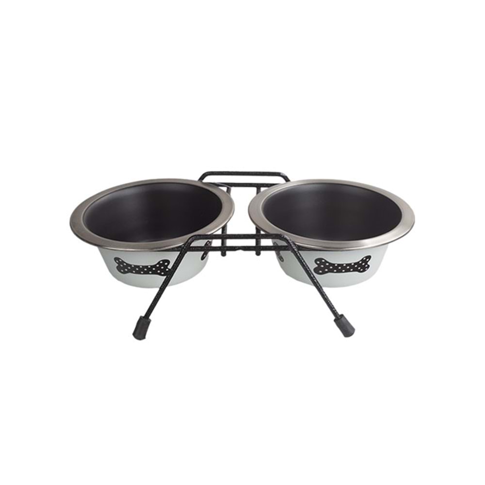 Oripet Ddwf2B Bn 2 Qt Kemik Desenli İkili Mama Su