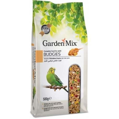 Gardenmix Platin Ballı Muhabbet Kuş Yemi 500g