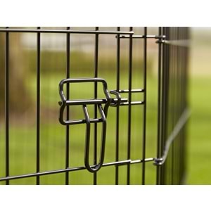 Savic Köpek Parkı 1 | Yavru Köpek ve Köpek Oyun Parkı – Siyah E-Kaplama