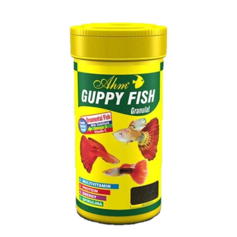 AHM0122 Guppy Fısh Granulat 100Ml