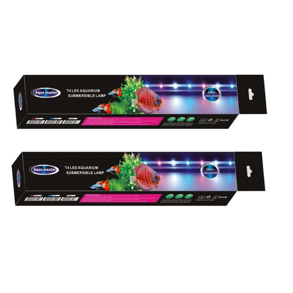 AQUA MASTER LED LAMBA PEMBE-BEYAZ 20cm