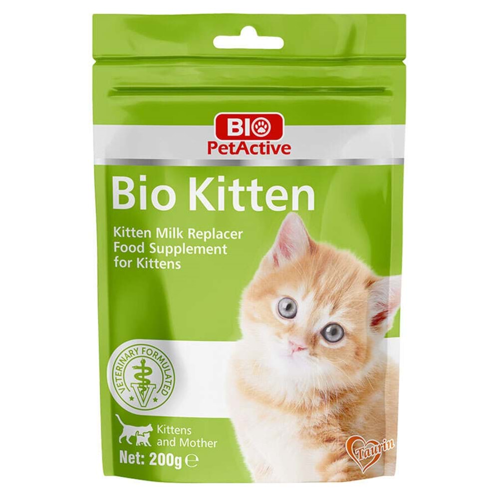 Bio Pet Active Kitten Milk Yavru Kedi Süt Tozu 200 Gr