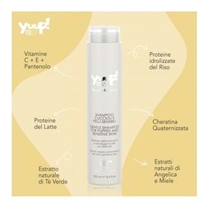 Yuup! Home Line Yavru Köpekler Ve Hassas Ciltler İçin Hassas Şampuan 250 Ml