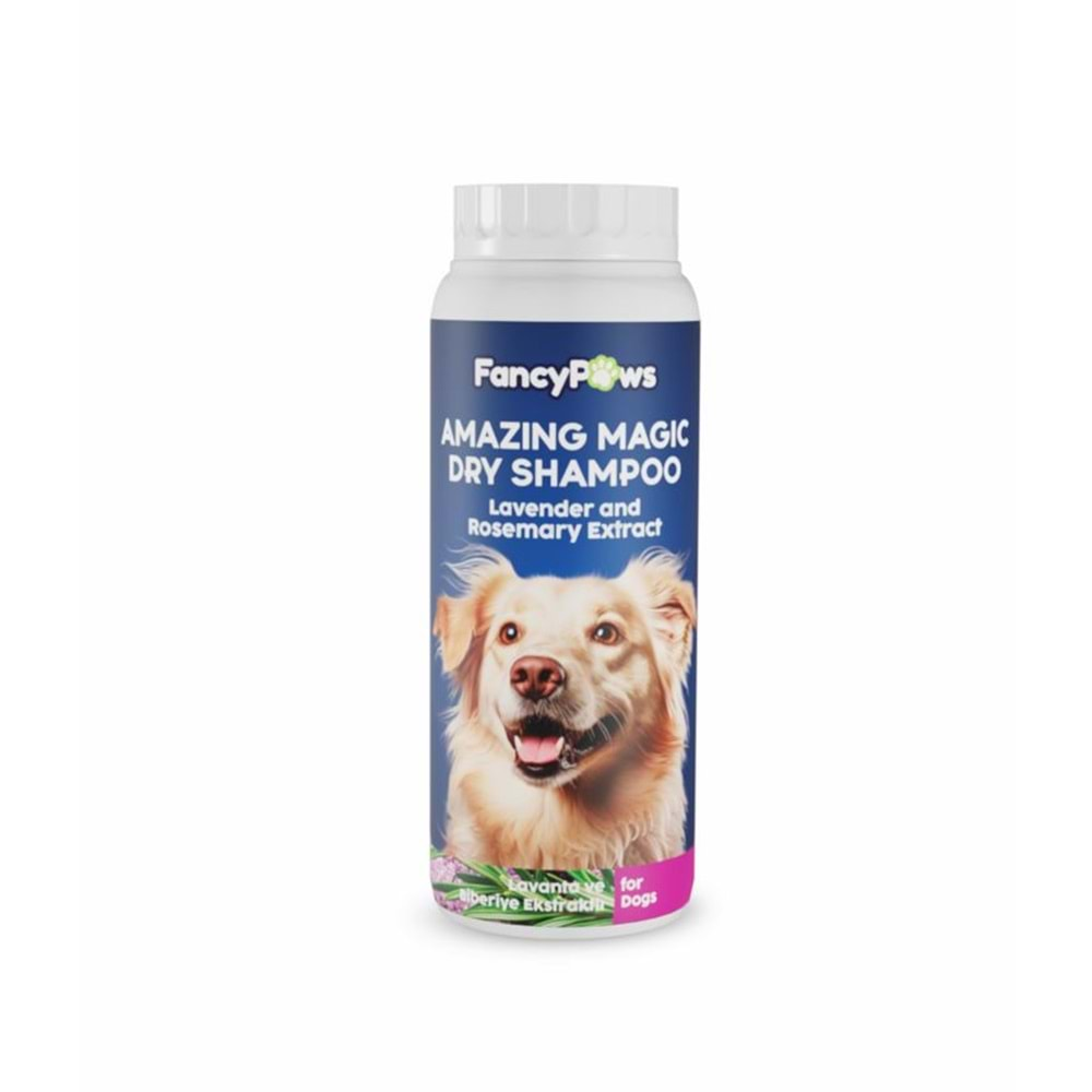 Fancy Paws Amazing Magic Lavanta ve Biberiye Özlü Kuru Şampuan 150 ml