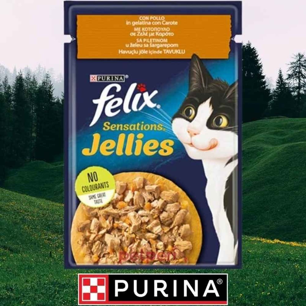 FELIX SENSATIONS TAVUKLU VE HAVUÇLU 26X85 g 12479735