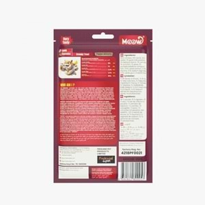 MOOW KUZU ETLI&SEBZELI KEÇI SÜTLÜ 12GR X 6 12 LI KEDI KREMA ÖDÜLÜ