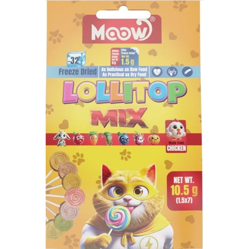 Moow MIX LOLIPOP 7'LI