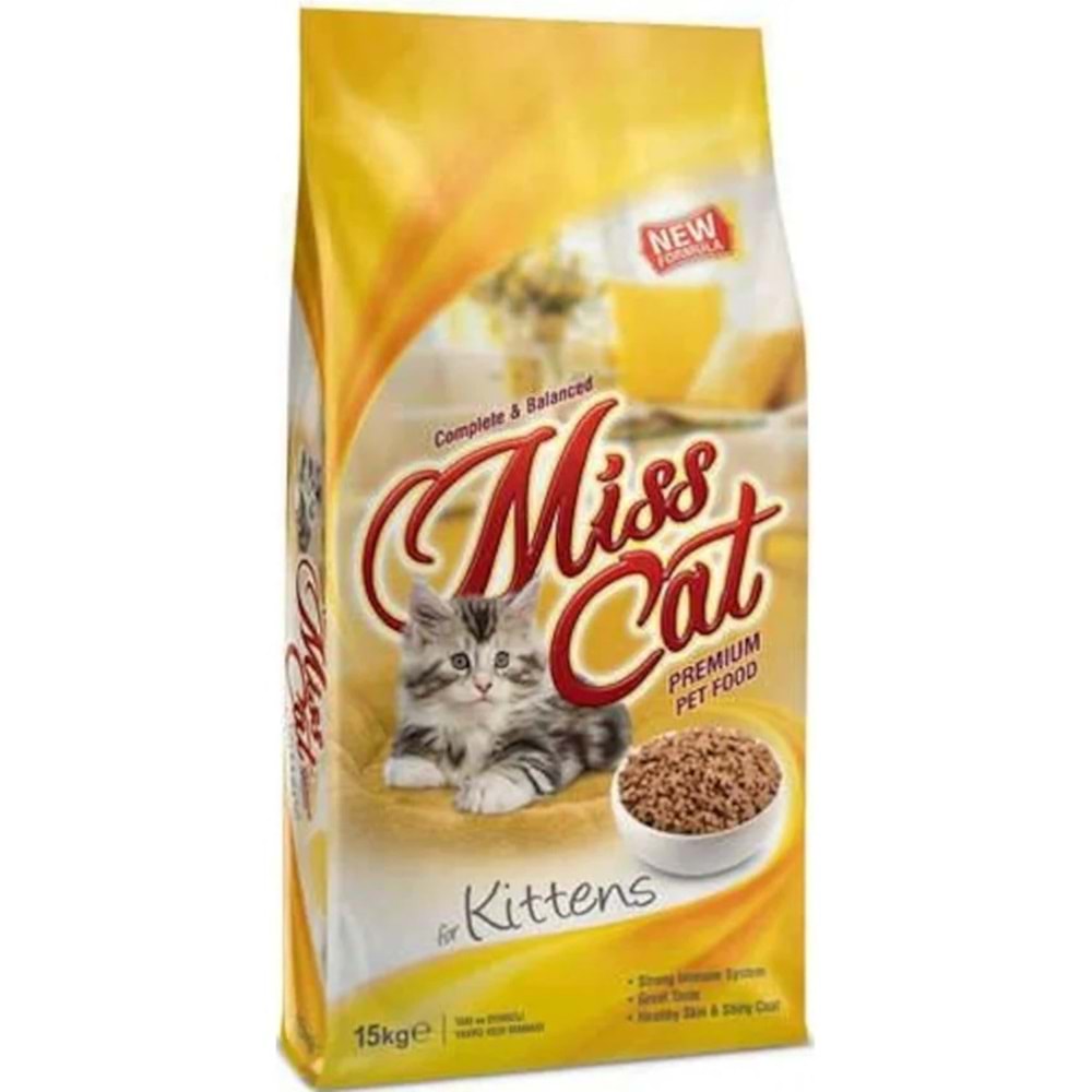 MISSCAT KITTEN TAVUKLU 15KG
