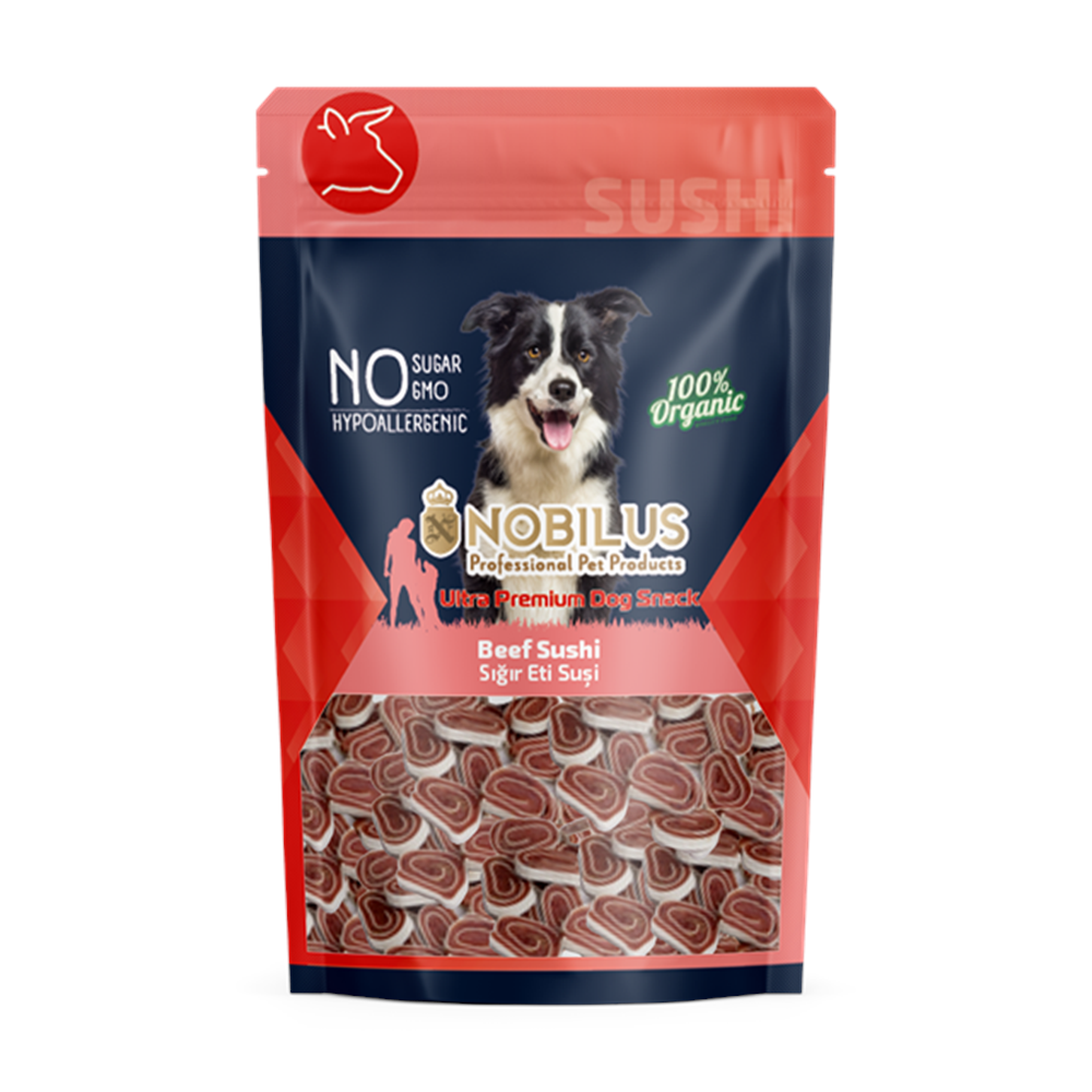NOBİLUS DANA SUŞİ Köpek Ödülü 80Gr
