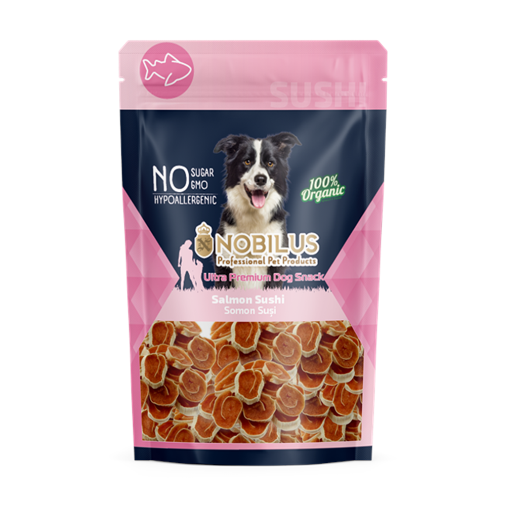 NOBİLUS SOMON SUŞİ Köpek Ödülü 80Gr