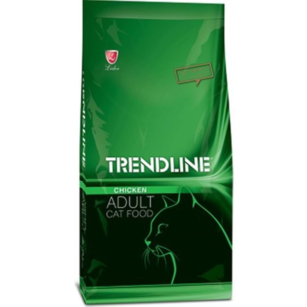 TRENDLINE TAVUKLU YETİŞKİN KEDİ MAMASI 15 KG