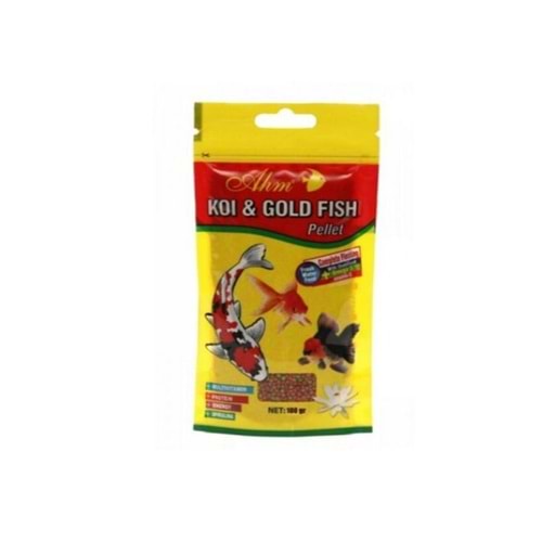 AHM0201 Koi&Gold Fish Pellet 100Gr