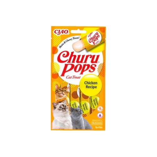 Ciao Churu Pops Tavuklu Kedi Ödül Kreması 4 x 15 Gr